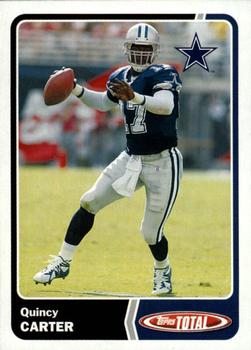 2003 Topps Total #179 Quincy Carter Front