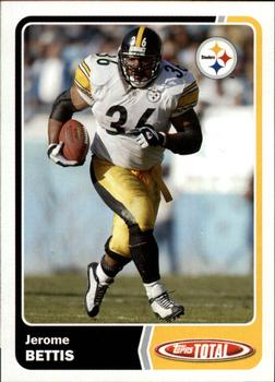 2003 Topps Total #185 Jerome Bettis Front