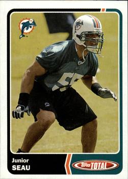 2003 Topps Total #218 Junior Seau Front