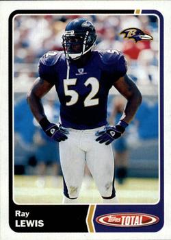 2003 Topps Total #246 Ray Lewis Front