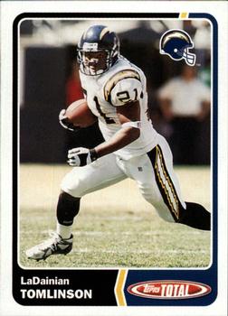 2003 Topps Total #250 LaDainian Tomlinson Front