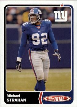 2003 Topps Total #298 Michael Strahan Front