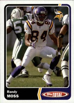 2003 Topps Total #323 Randy Moss Front