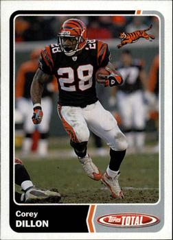 2003 Topps Total #325 Corey Dillon Front