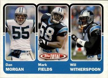 2003 Topps Total #335 Dan Morgan / Mark Fields / Will Witherspoon Front