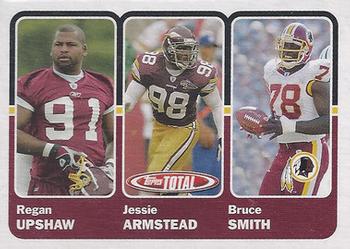 2003 Topps Total #362 Bruce Smith / Jessie Armstead / Regan Upshaw Front