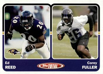2003 Topps Total #370 Corey Fuller / Ed Reed Front