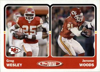 2003 Topps Total #401 Greg Wesley / Jerome Woods Front