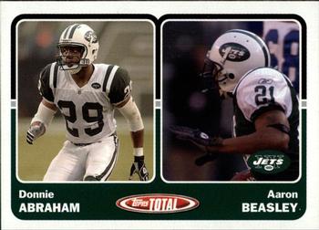 2003 Topps Total #416 Aaron Beasley / Donnie Abraham Front