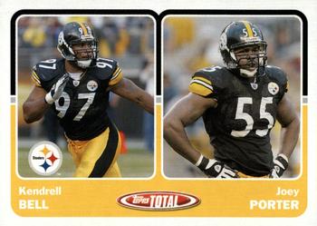 2003 Topps Total #423 Joey Porter / Kendrell Bell Front
