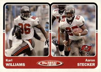 2003 Topps Total #435 Aaron Stecker / Karl Williams Front