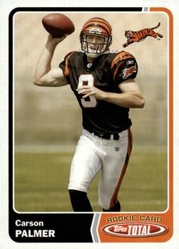 2003 Topps Total #450 Carson Palmer Front