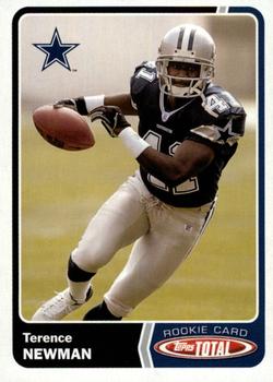 2003 Topps Total #468 Terence Newman Front