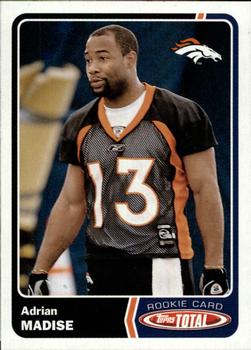2003 Topps Total #474 Adrian Madise Front