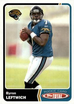 2003 Topps Total #475 Byron Leftwich Front