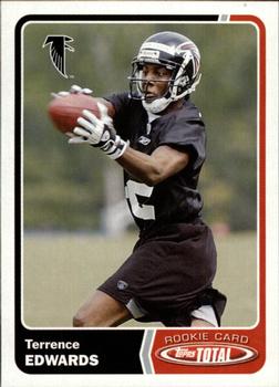 2003 Topps Total #497 Terrence Edwards Front