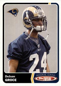2003 Topps Total #508 DeJuan Groce Front