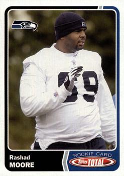2003 Topps Total #509 Rashad Moore Front
