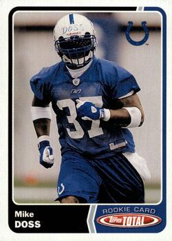 2003 Topps Total #510 Mike Doss Front