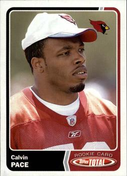 2003 Topps Total #529 Calvin Pace Front