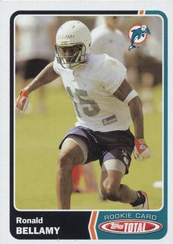 2003 Topps Total #532 Ronald Bellamy Front