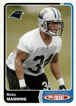 2003 Topps Total #546 Ricky Manning Front