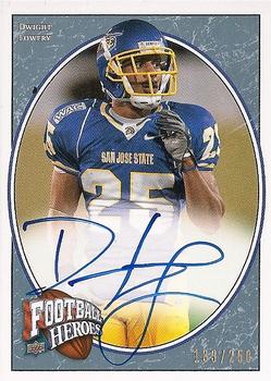 2008 Upper Deck Heroes - Autographs Blue #139 Dwight Lowery Front