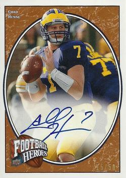2008 Upper Deck Heroes - Autographs Bronze #118 Chad Henne Front