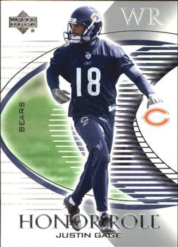 2003 Upper Deck Honor Roll #11 Justin Gage Front