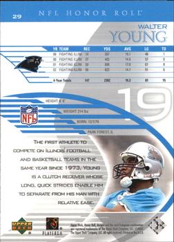 2003 Upper Deck Honor Roll #29 Walter Young Back