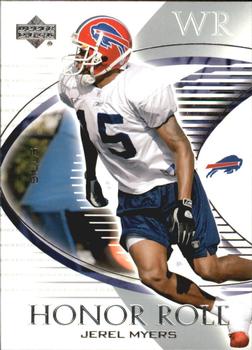 2003 Upper Deck Honor Roll #43 Jerel Myers Front