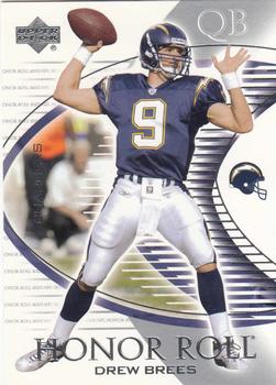 2003 Upper Deck Honor Roll #45 Drew Brees Front
