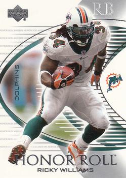 2003 Upper Deck Honor Roll #58 Ricky Williams Front