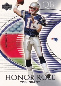 2003 Upper Deck Honor Roll #59 Tom Brady Front