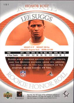 2003 Upper Deck Honor Roll #151 Lee Suggs Back
