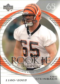 2003 Upper Deck Honor Roll #163 Eric Steinbach Front