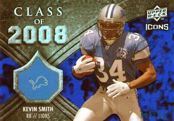 2008 Upper Deck Icons - Class of 2008 Blue #CO23 Kevin Smith Front