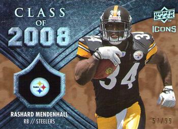 2008 Upper Deck Icons - Class of 2008 Gold #CO12 Rashard Mendenhall Front