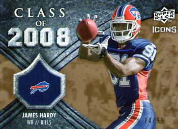 2008 Upper Deck Icons - Class of 2008 Gold #CO28 James Hardy Front