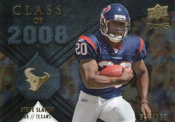 2008 Upper Deck Icons - Class of 2008 Silver #CO33 Steve Slaton Front