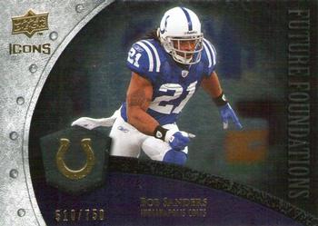 2008 Upper Deck Icons - Future Foundations Silver #FF4 Bob Sanders Front