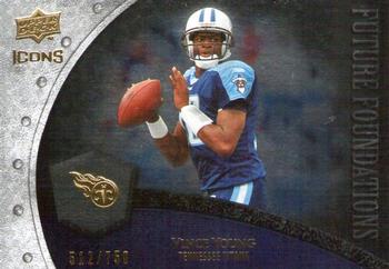 2008 Upper Deck Icons - Future Foundations Silver #FF25 Vince Young Front