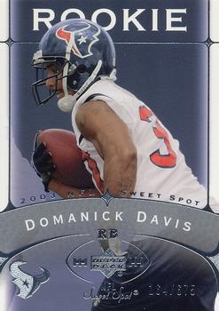2003 Upper Deck Sweet Spot #148 Domanick Davis Front
