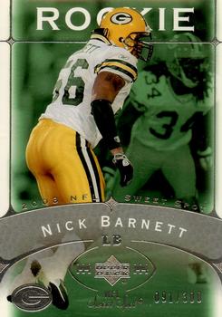 2003 Upper Deck Sweet Spot #189 Nick Barnett Front
