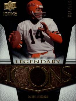 2008 Upper Deck Icons - Legendary Icons Silver #LI12 Ken Anderson Front