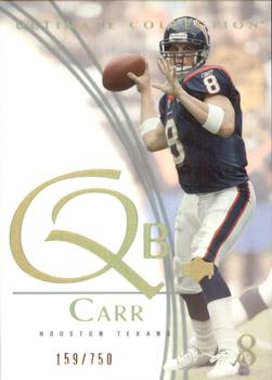2003 Upper Deck Ultimate Collection #8 David Carr Front