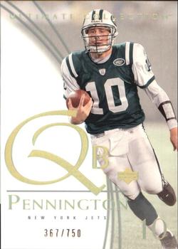 2003 Upper Deck Ultimate Collection #10 Chad Pennington Front