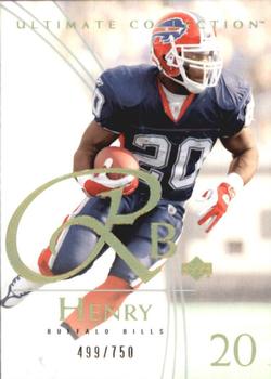 2003 Upper Deck Ultimate Collection #53 Travis Henry Front
