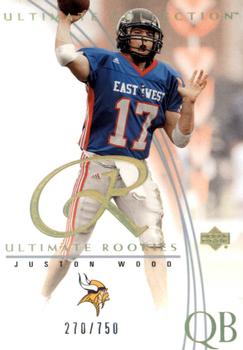 2003 Upper Deck Ultimate Collection #61 Juston Wood Front