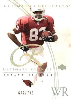 2003 Upper Deck Ultimate Collection #75 Bryant Johnson Front